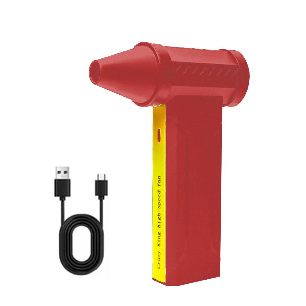 Turbo Violent Fan 160000RPM Brushless Motor Electric Air Blower Jetdry Fan10000mAh Mini Turbofan Powerful Car Dust Cleaning Tool
