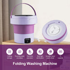 7L Small Folding Washing Machine Portable Washing Machine Automatic Mo