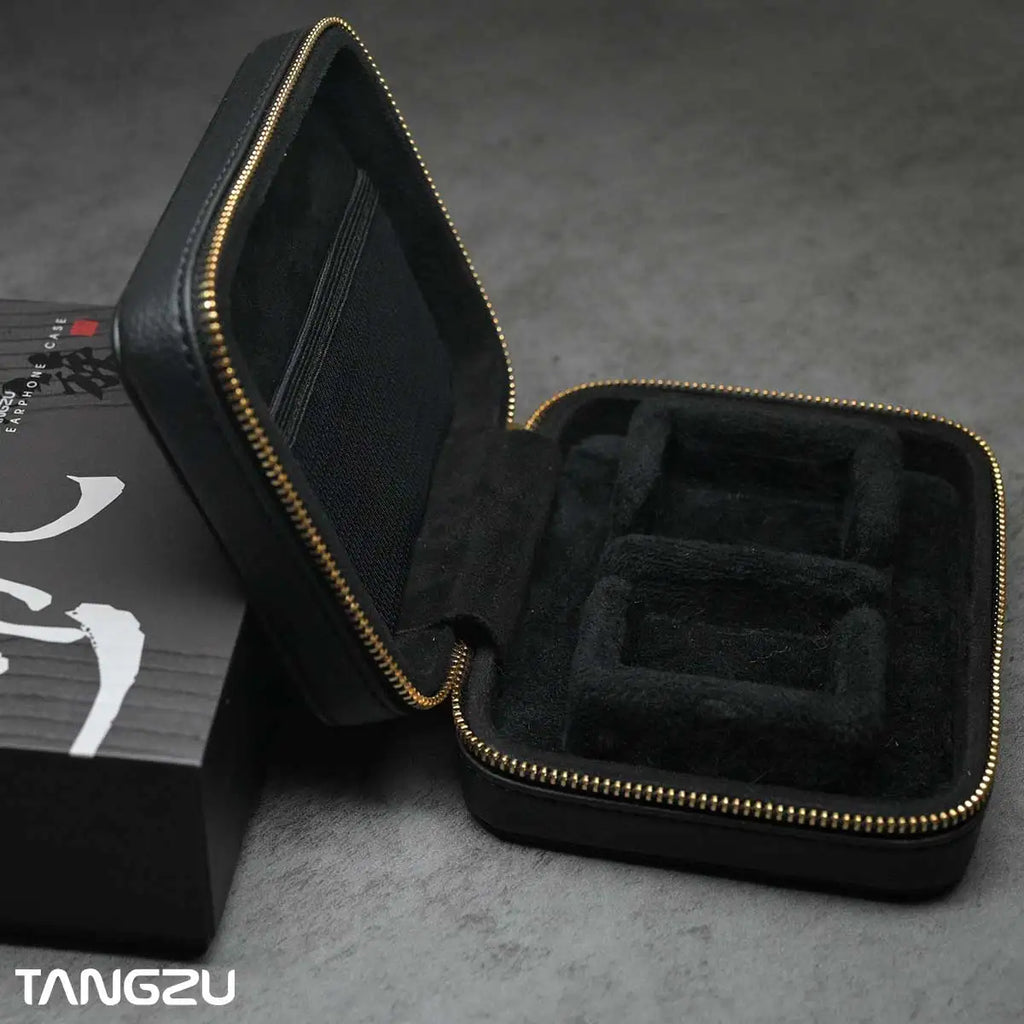 Tangzu earphone split storage box (can accommodate earphones + small tail + earplug cover + adapter)