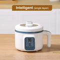 Household Electric Cooking Machine 1-2 People Hot Pot Stew Heating Eggs Soup Non-stick Pan Multifunction Electric Rice Cooker