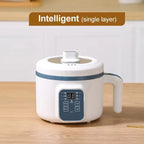 Household Electric Cooking Machine 1-2 People Hot Pot Stew Heating Eggs Soup Non-stick Pan Multifunction Electric Rice Cooker