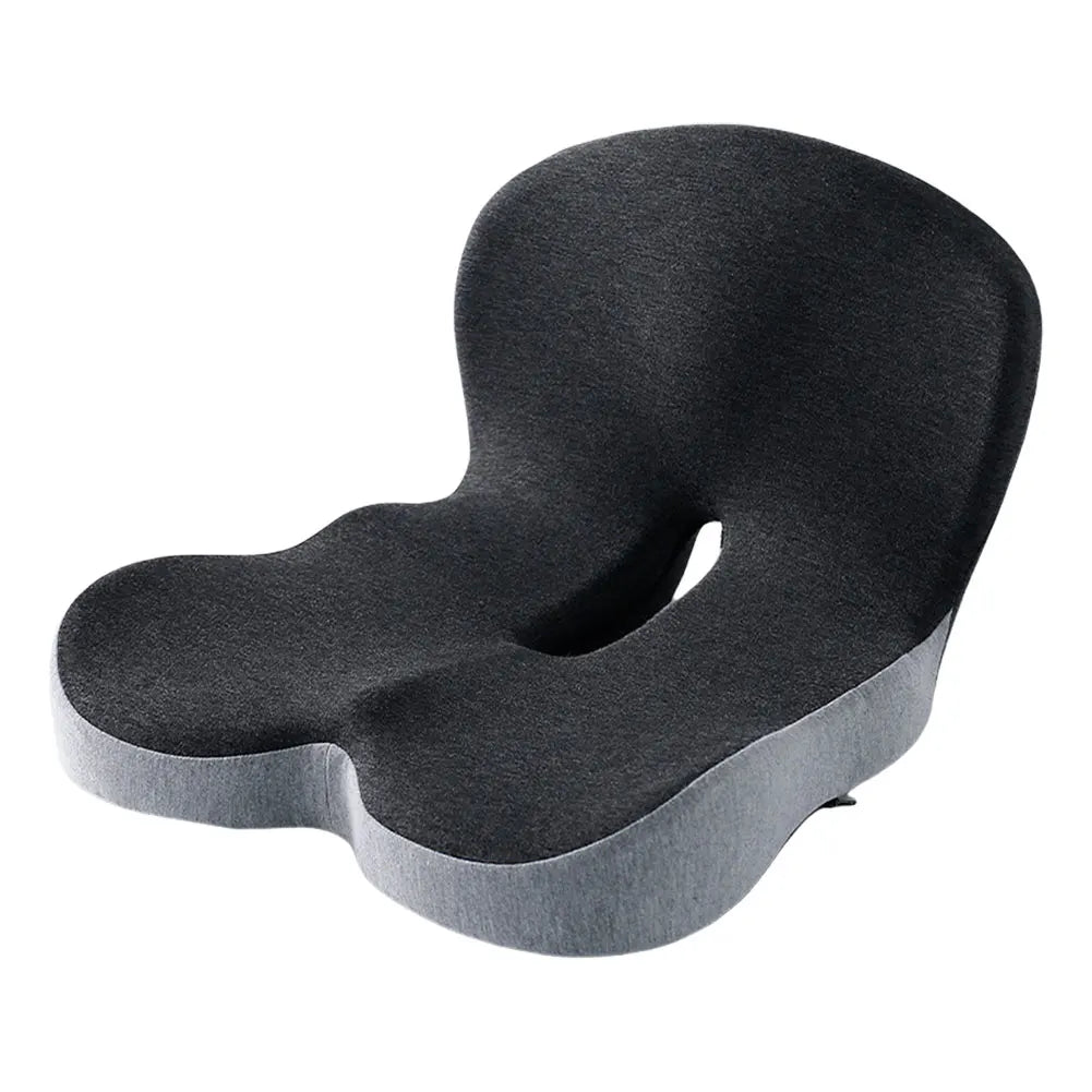 Memory Foam L Shaped Integrated Office Chair Cushion with Lumbar Suppo