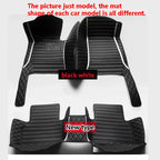Car Floor Mat For Custom For Haval H6 2023 Automobile Rugs Non-Slip Leather Man Full Set Luxury Woman Foot Pads Auto Accessory