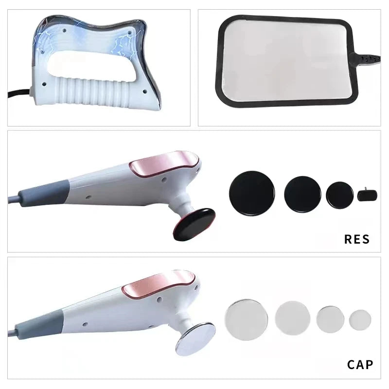 Hot 448Khz Tecar CET RET JDM Pain Relief Physical Therapy Machine Diatermia Body Shaping Fat Reduction Skin Tightening Machine