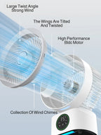 Smart USB Household Air Circulation Fan Outdoor Desktop Shaking Coolin