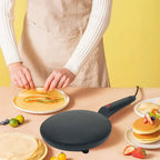 Electric Crepe Maker Cake Maker Machine Breakfast Pizza Baker Pancake Baking Pan Non-Stick Pan Chinese Spring Roll Cooking Pan