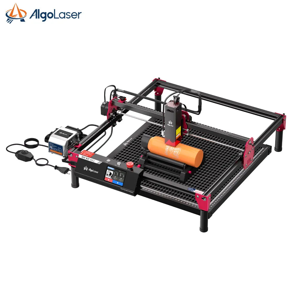 AlgoLaser Laser Engraver DIY KIT MK2 10000mW, Laser Cutter with 3.5" Touch Screen and AlgoOS High Precision Laser Engraving Tool