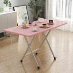 Furniture Simple Household Small Apartment Folding Table Eating Table Student Study Dormitory Portable Parallel Bars Ground Mark