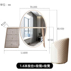 Hairstyles Dressing Makeup Vanities Table Mirror Chair European Coffee Modern Dressing Makeup Nail Wood Penteadeira Furniture