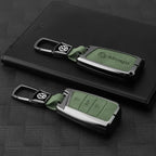 Vw Golf 5 6 Polo Passat B6 B7 Cc Skoda Jetta Universal Car Key Case Luxury Leather Key Cover Durable Secure Car Holder