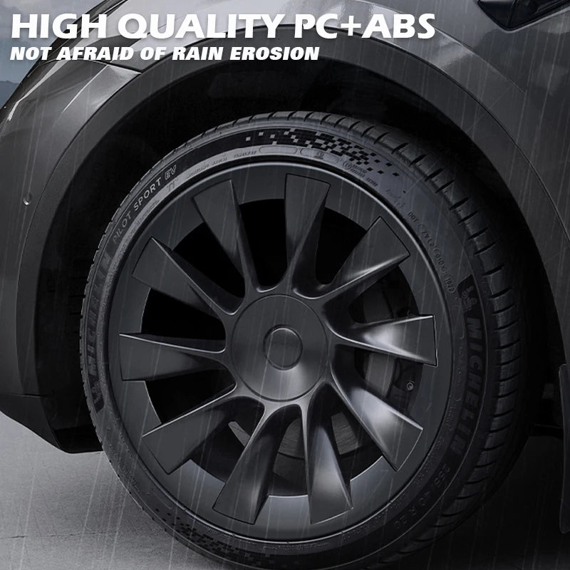 YIKUN For Tesla Model Y 20 Inch 4PCS Rim Wheel Hub Protection Rims Pat