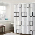 Shower Curtain, 180*180cm/70.8*70.8inch PEVA / polyester Bathroom Non Perforated Partition Door Curtain, Shower Hanging Curtain