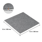 VEVOR Carpet Tiles Peel & Stick Self Adhesive Carpet Floor Tile Soft Padded Carpet Tiles for Bedroom Living Room Indoor Outdoor