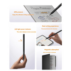 A01R 4096 Stylus Pen for Remarkable Paper Pro Stylus with Eraser 4096 Pressure-Sensitive Magnetic Touch Screen Stylus