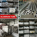 Aluminium Pipe 0.5mm Thickness 2-30mm OD Straight 300mm 500mm Long Round 6063 Aluminum Alloy Tube