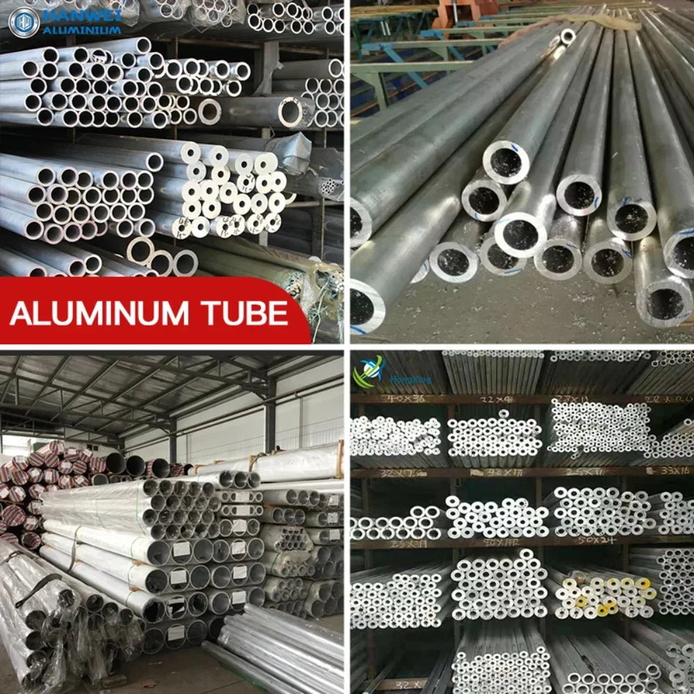Aluminium Pipe 0.5mm Thickness 2-30mm OD Straight 300mm 500mm Long Round 6063 Aluminum Alloy Tube