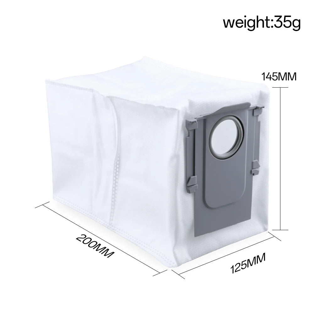 For Roborock P10 A7400RR /S8 MaxV Ultra /Q Revo Robot Vacuum Cleaner Accessories Dust Bags Replacement Parts