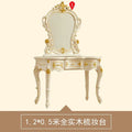 FG11European dresser, American luxury bedroom storage cabinet integrated champagne gold small dressing table