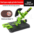 Angle Grinder Fixed Bracket Draw-bar type Polishing Machine Conversion Cutting Machine Table Angle Grinder Mounting Stand Tool
