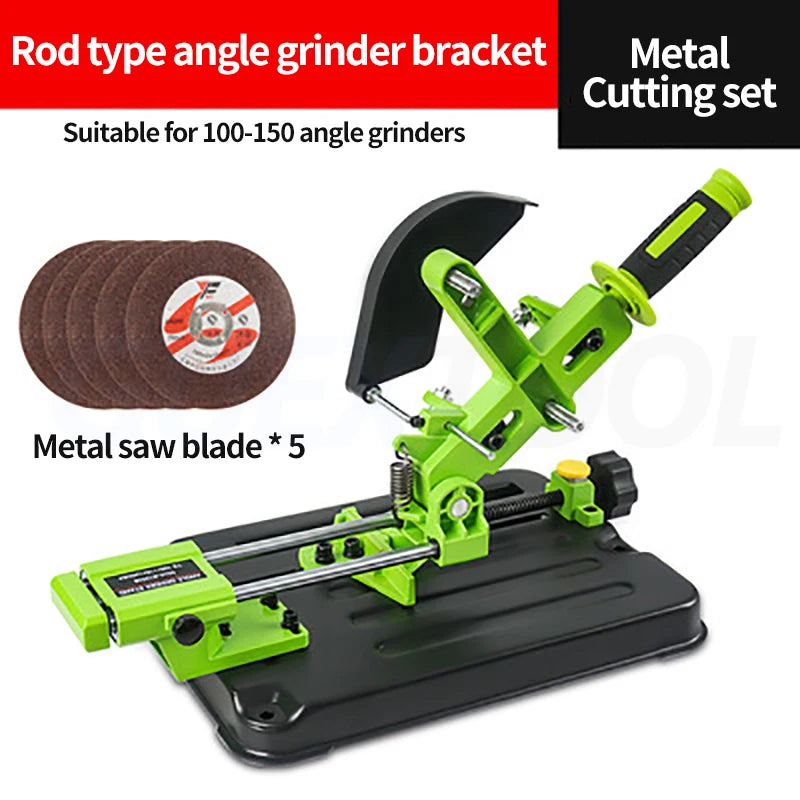 Angle Grinder Fixed Bracket Draw-bar type Polishing Machine Conversion Cutting Machine Table Angle Grinder Mounting Stand Tool