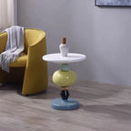 X&D Nordic Creative Solid Wood Baking Varnish Modern Simple Sofa Movable Corner Designer Net Brown Sugar Gourd Small Tea Table