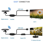 CCDD New Outdoor TV Antenna Amplified HDTV Digital Antenna 10M High Quality Coaxial Cable Ooutdoor/Indoor TV Anteena