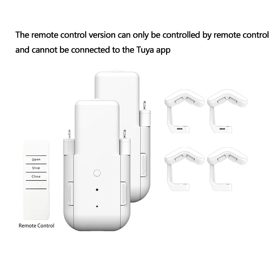 Smart For Home Curtain Opener Electronic 3in1Track Curtain Motor Robot Remote Button Control Automatic Curtain Opener