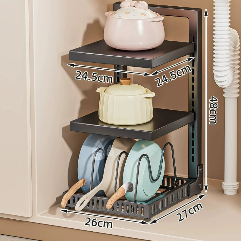 Dish Sink Storage Shelves Under Desk Cabinets Support Kitchen Storage Shelves Spices Sheds Cuisine Accessoires Kitchen Items