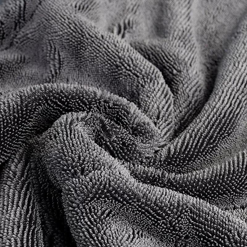 1/5PCS Microfiber Twist Car Wash Towel Professional Car Cleaning Drying Cloth Towels for Cars Washing Polishing Waxing Detailing