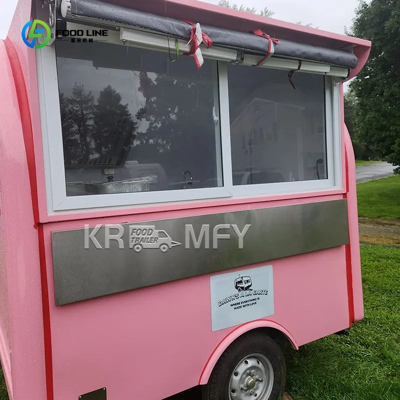 China Mobile Kitchen Food Trailer With Kitchen Food Truck Trailer Fully Equipped Food Truck Trailers with Full Kitchen Equipment