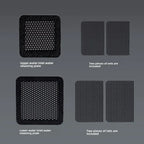 For Xiaomi Mijia smart aquarium modification backplane bottom stickers import and export accessories aquascape sand blocking