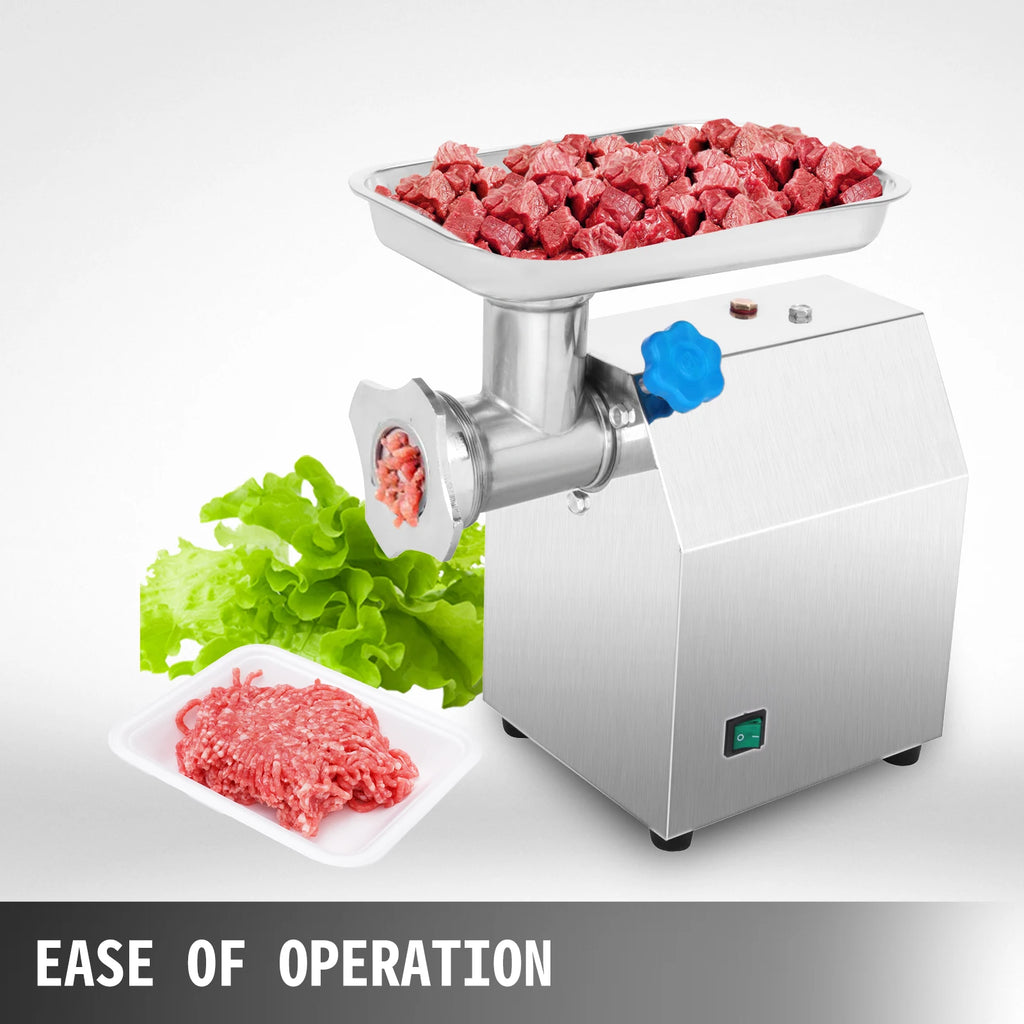 SucceBuy 122Kg/H Heavy Duty Electric Meat Mincer Grinder  Max Powerful Home Portable Sausage Stuffer Meat Mincer Food Processor