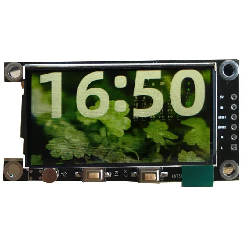 LUSYA DAC Tube Power Amplifier Voice Control Analog Spectrum VU Meter LCD Display Audio Level Indicator Clock Module 5 modes