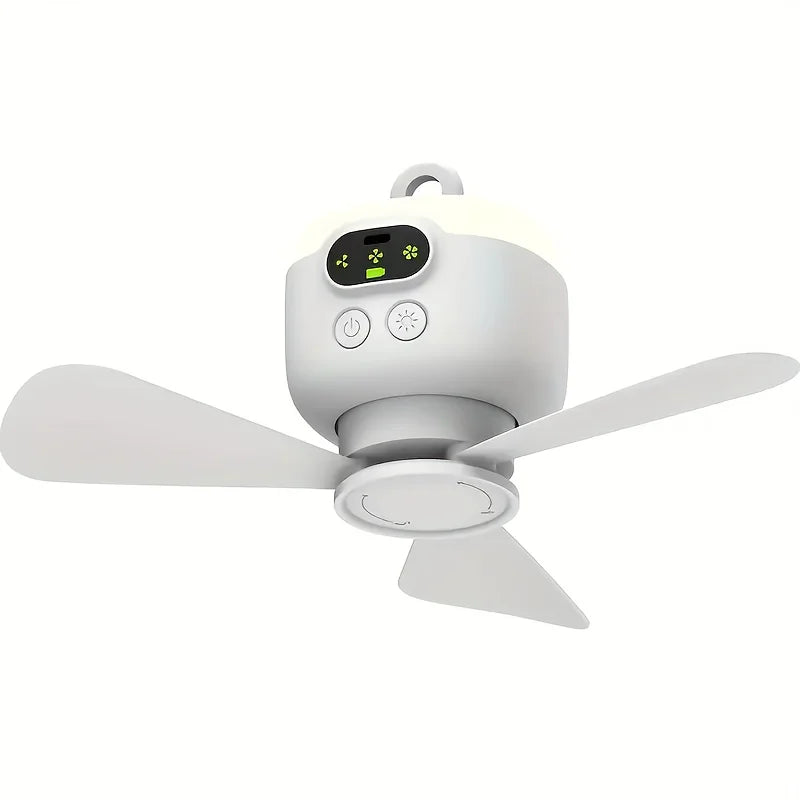 Portable Ceiling Fans 8000mAh Outdoor Camping Fan Tent Ventilator Cool