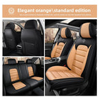 Universal Split Seat Fully Surrounded Car Seat Cover Breathable Comfortable Luxury Leather Car Seat Cushion Full Seats Cover