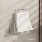 Kitchen Clips 4pcs Sealing Bathroom Toothpaste Holder No-drill Wall-mounted Dishwashing Glove Storage Home Organization