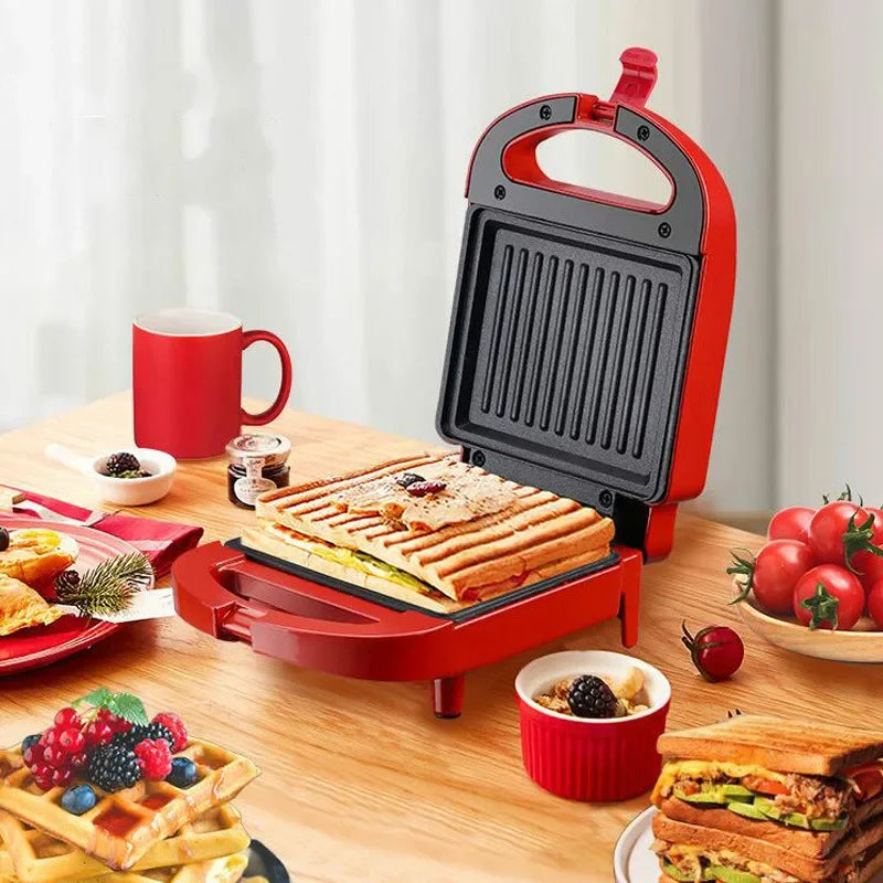 Waffle maker sandwich maker multifunctional light breakfast machine double-sided heating bread maker small toaster