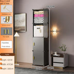 New Simple Wardrobe Clothes Assembly Plastic Collapsible Sturdy Dustproof Cabinets Dressers Cube Storage Locke Closet Furniture