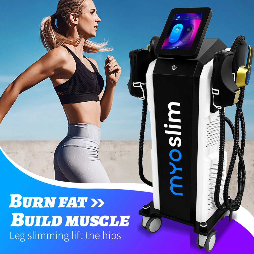 myoslim Professional body shaping Machine 6500W radio frequency weight loss machine fat reduction electromagnetic technology