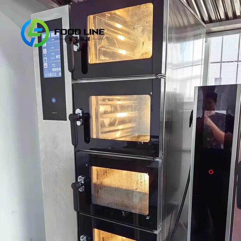 Customize Hotel Kitchen Equipment Combi Commercial Combi  Mobile Combi  Use for Restaurant Convection Oven