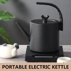 1000W Electric Kettle Portable Travel Intelligent Constant Temperature Coffee Tea Kettle 304 Stainless Steel Water Boiler