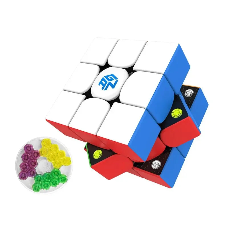 GAN 356 M UV 3x3 Magnetic Speed Cube - Stickerless Puzzle