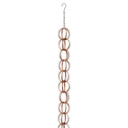 Metal Rainwater Drainage Chain Multifunction Rainwater Chain Decorative Downspout Rain Chain Exquisite for Garden Villa Park