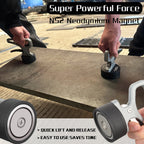 Heavy Duty Strong Magnetic Pickup Tool Lifting With Quick Release Portable Material Collector Ergonomic Handle for Iron Plate