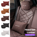 For CHERY JETOUR t2 t3 X70 X70S X70M X90 PLUS X95 Car Headrest Lumbar Support Seat Neck Pillow Breathable Suede Pillow Accessory