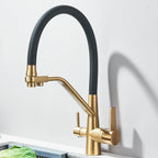 Filtered Kitchen Faucet Purification Water Tap Water Filter Tap For Kitchen Sink 3 in 1 Purifier Vessel Sink Mixer