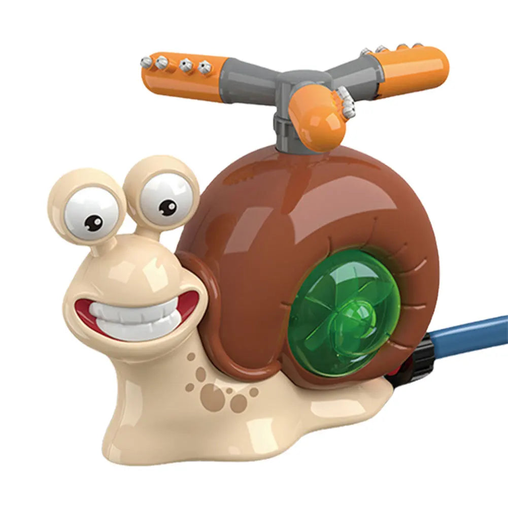 Cartoon Snail Water Sprinkler Summer Garden Lawns Water Toys Spray Water Toys for Boys Girls Summer Backyard Lawn Pool Party Fun