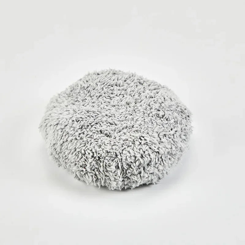 DIVEDEER 12 pcs Window Cleaner Rags Vacuum Cleaner Rags Electric Window Cleaner Round Rags