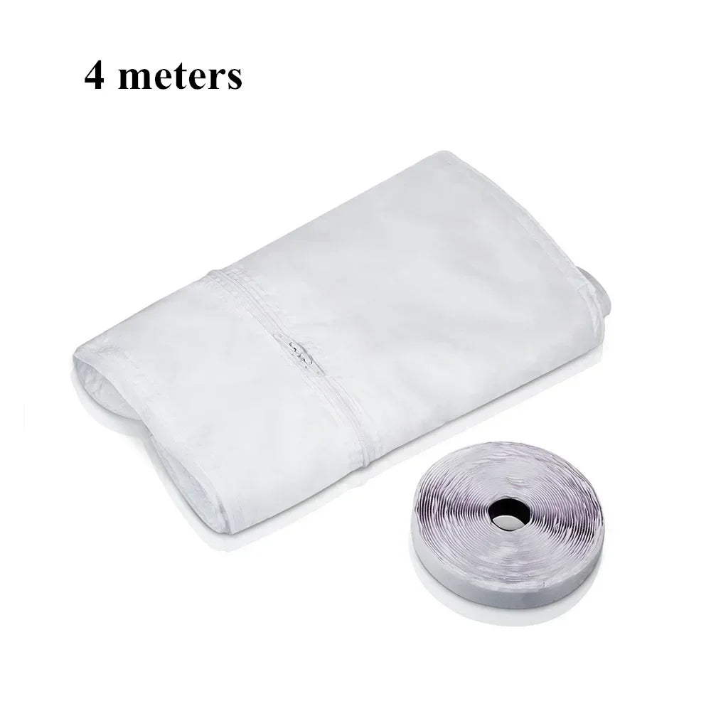 Window Seal for Portable Air Conditioner, 100% Sealing Effect AC Window Seal Vent Kit for AC Tumbler Dryer, Easy to Install