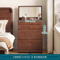 Bedroom bedside table dresser integrated Dressing table Makeup vanity makeup desk Bring makeup box stool nightstands Furniture